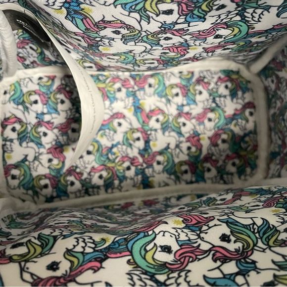 Loungefly My Little Pony Starshine Rainbow Mini Backpack Pegasus Pale blue green - Picture 8 of 14